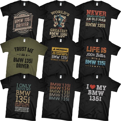 Bmw 135i fahrer shirts - bmw,