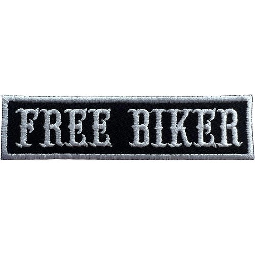 Free biker aufnäher - free,