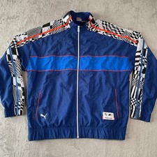 BMW Puma Jacke Herren XL blau